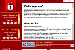 CryptoLocker Screen