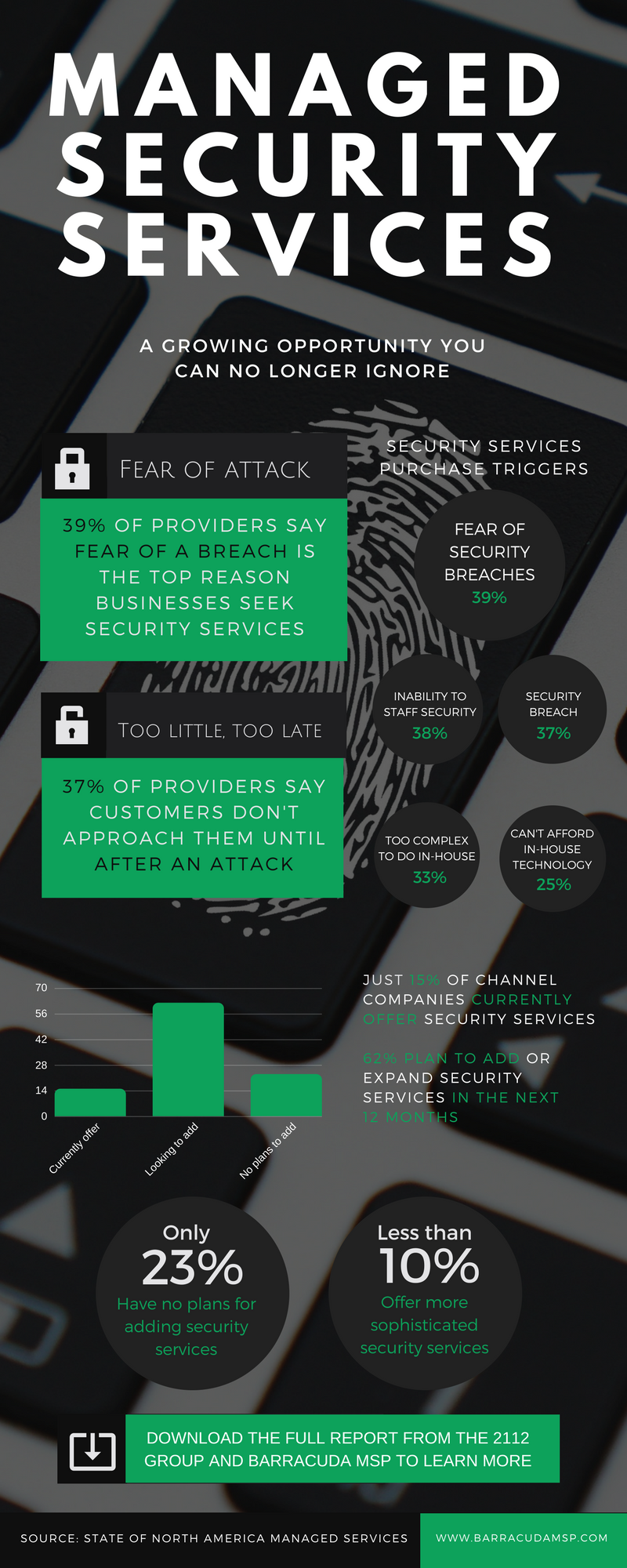 Managed Security Services Infographic